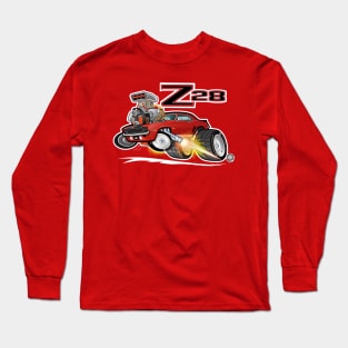 69 Z28 Camaro Outline Long Sleeve T-Shirt